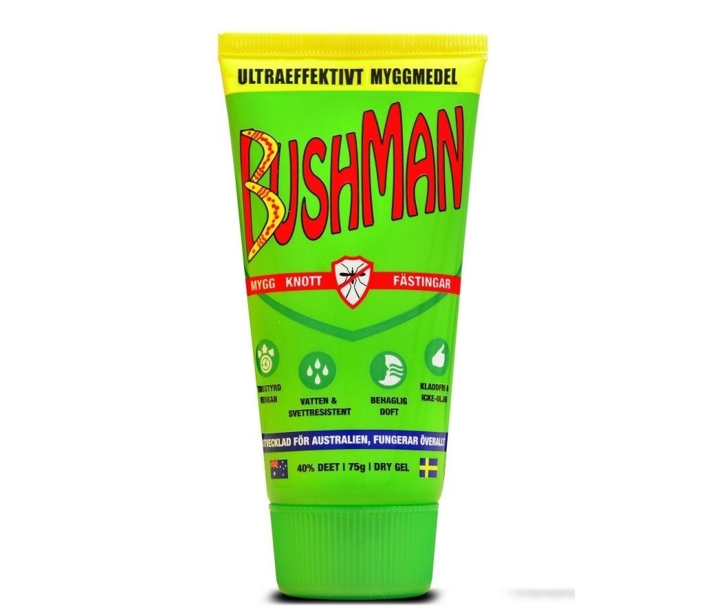 Bushman Ultraeffektivt Myggmiddel Gel 75g