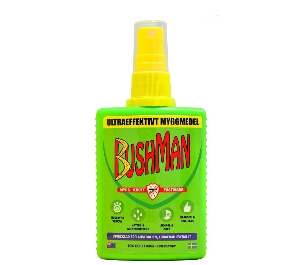 Bushman Ultraeffektivt Myggmiddel Pumpeflaske 90ml