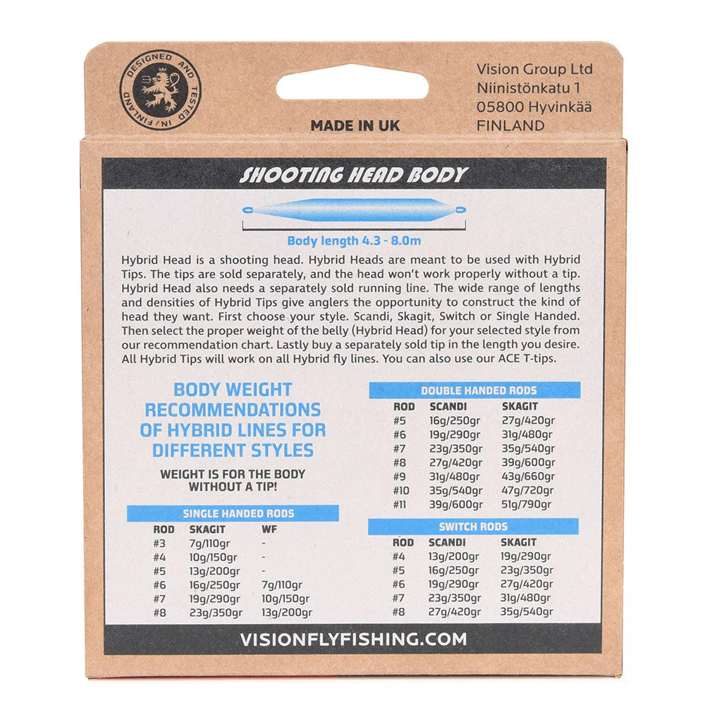 VISION HYBRID HEAD - SKYTEKLUMP BODY