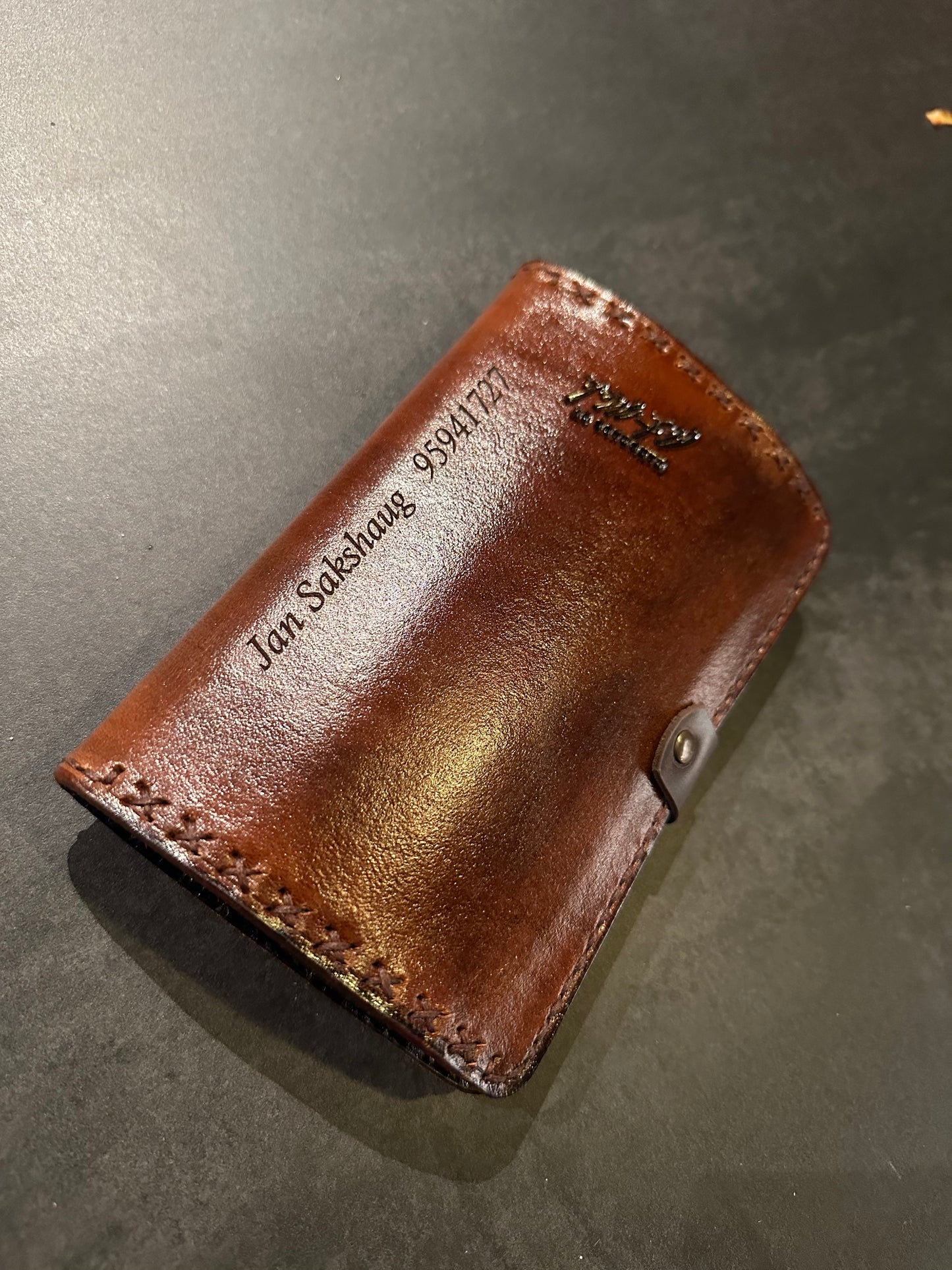 Art Merk Mappe for krokfluer Eksklusiv "Salmon Skin"