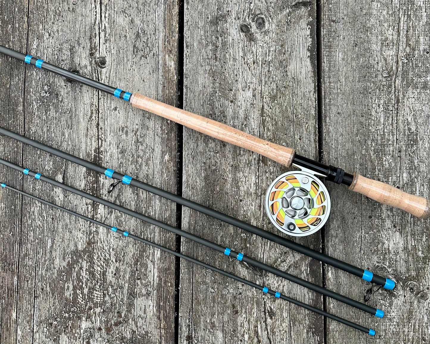 Sakshaug Flyfishing Custom Start sett - Stang-snelle-komplett line
