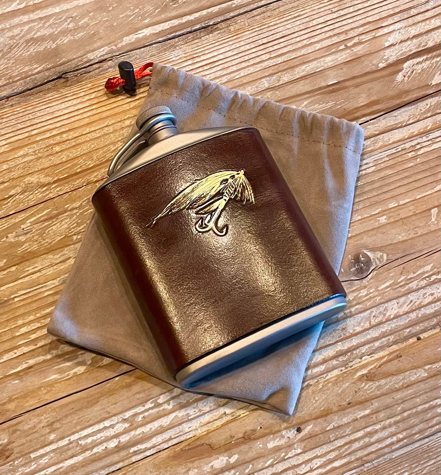 Lomme-lerke - Hip Flask - Art Merk Studios
