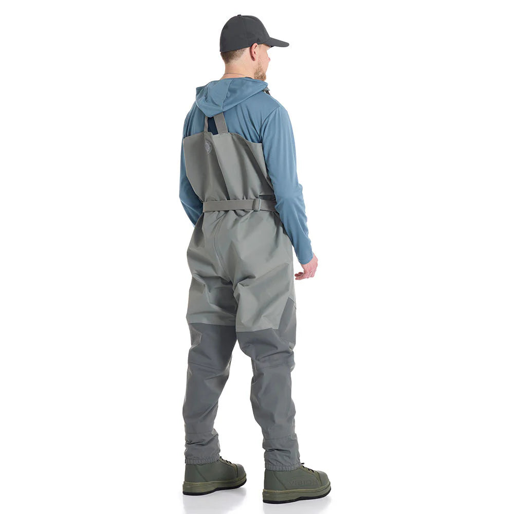Vision Koski Grey Zip Wader - Glidelås modell