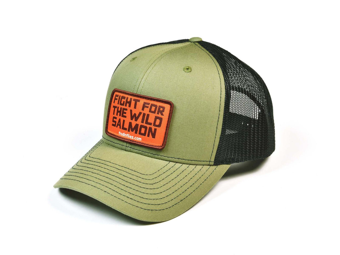 FIGHT FOR THE WILD SALMON - CAPS - loden/black