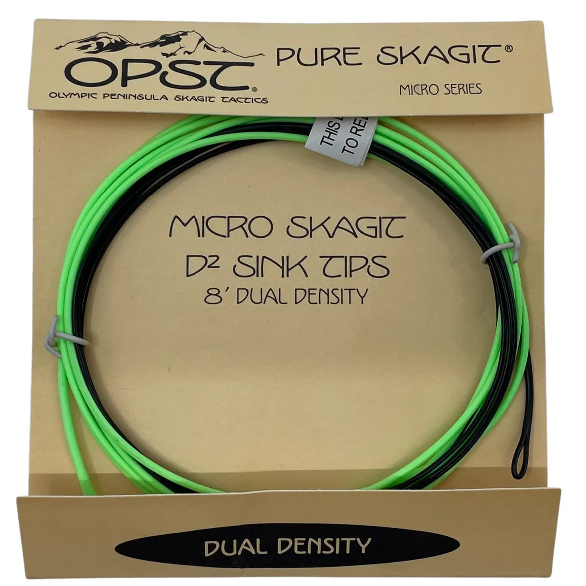 OPST Dual Density Sinking Micro Skagit Tips