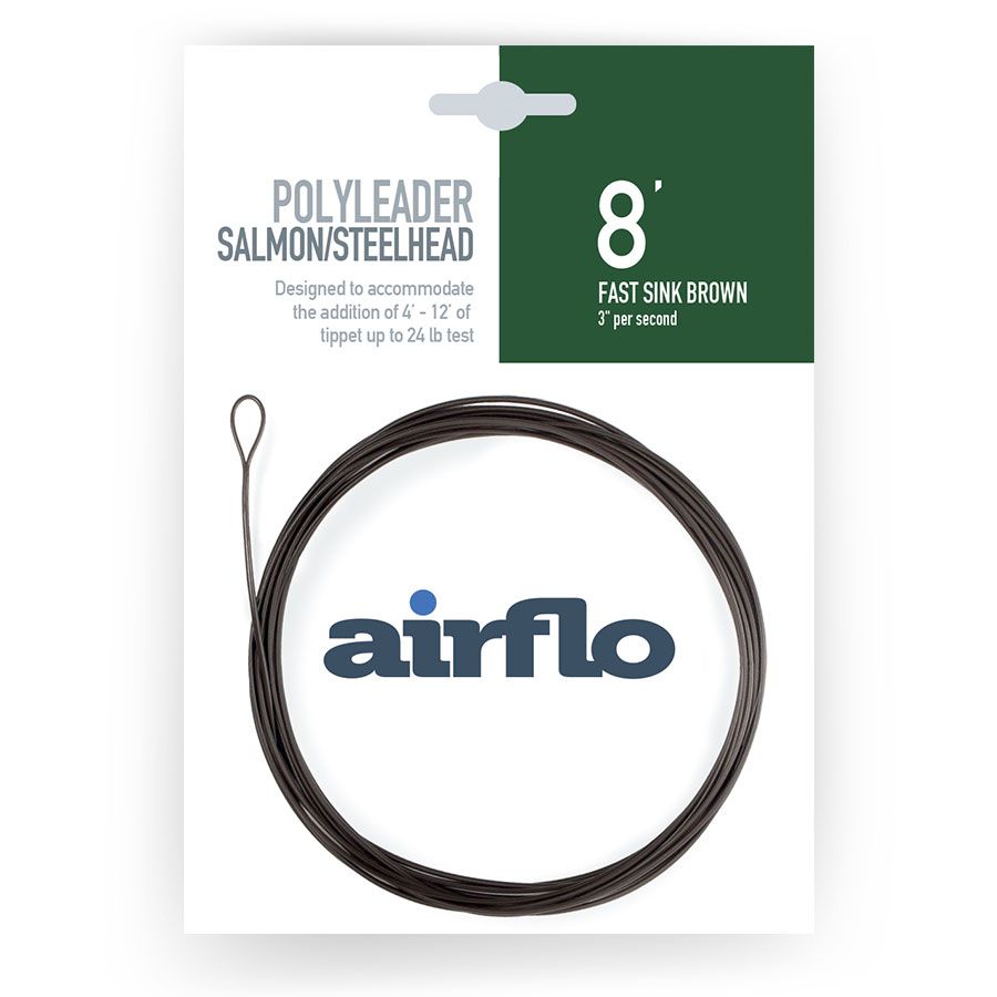 AIRFLO POLYLEADER SALMON STEELHEAD 8 ft