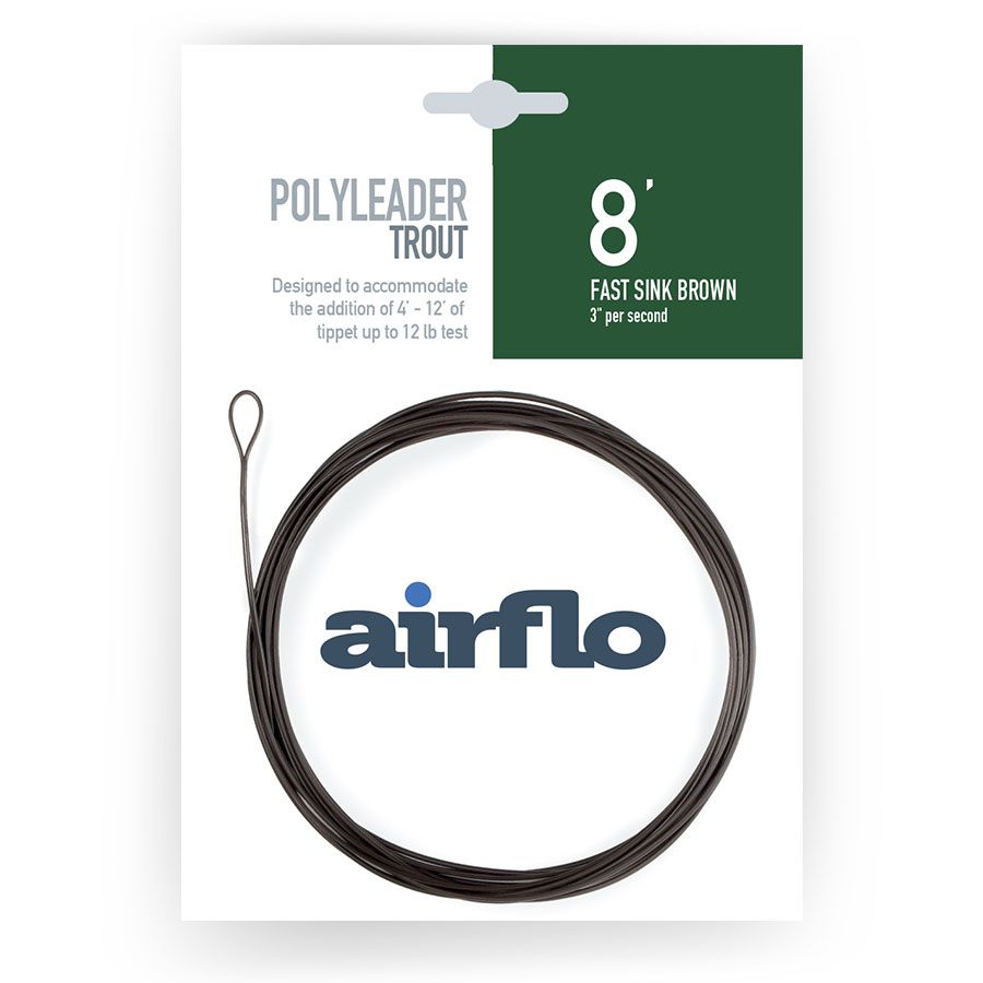 AIRFLO POLYLEADER TROUT 8 ft