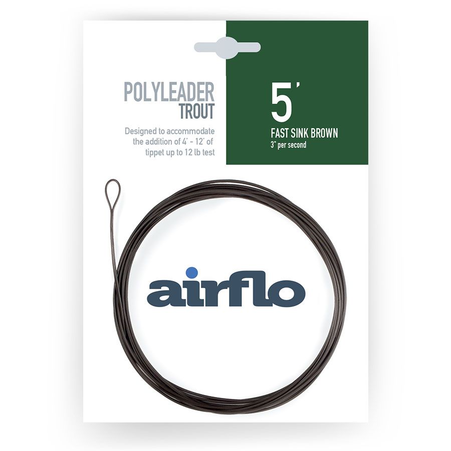 AIRFLO POLYLEADER TROUT 5 ft