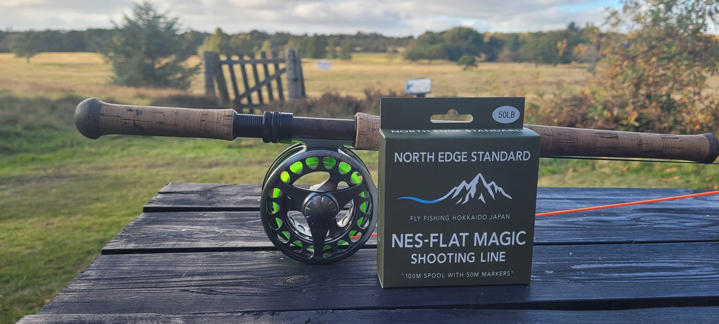 NYHET - NES FLAT MAGIC SHOOTING LINE, 100m spole