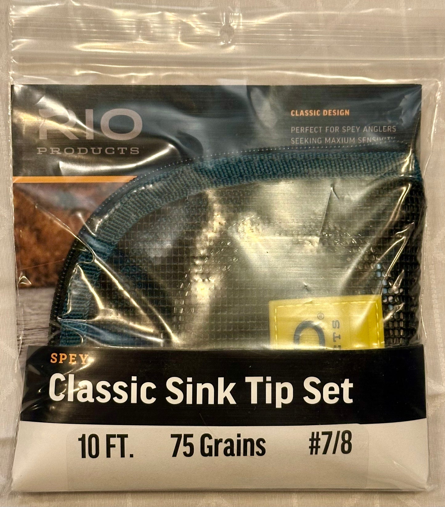 Rio Classic Sink Tip Sett - 4 stk tips inkl mappe - NYHET !