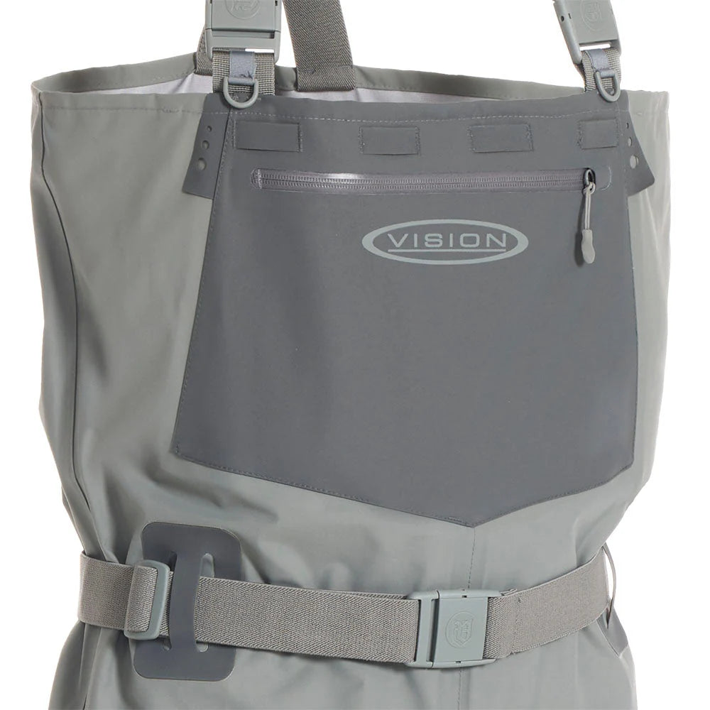 Vision Koski Grey Stockingfoot Wader