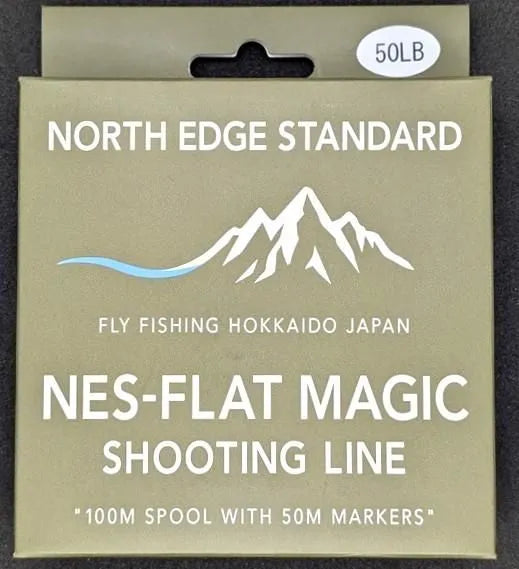 NYHET - NES FLAT MAGIC SHOOTING LINE, 100m spole