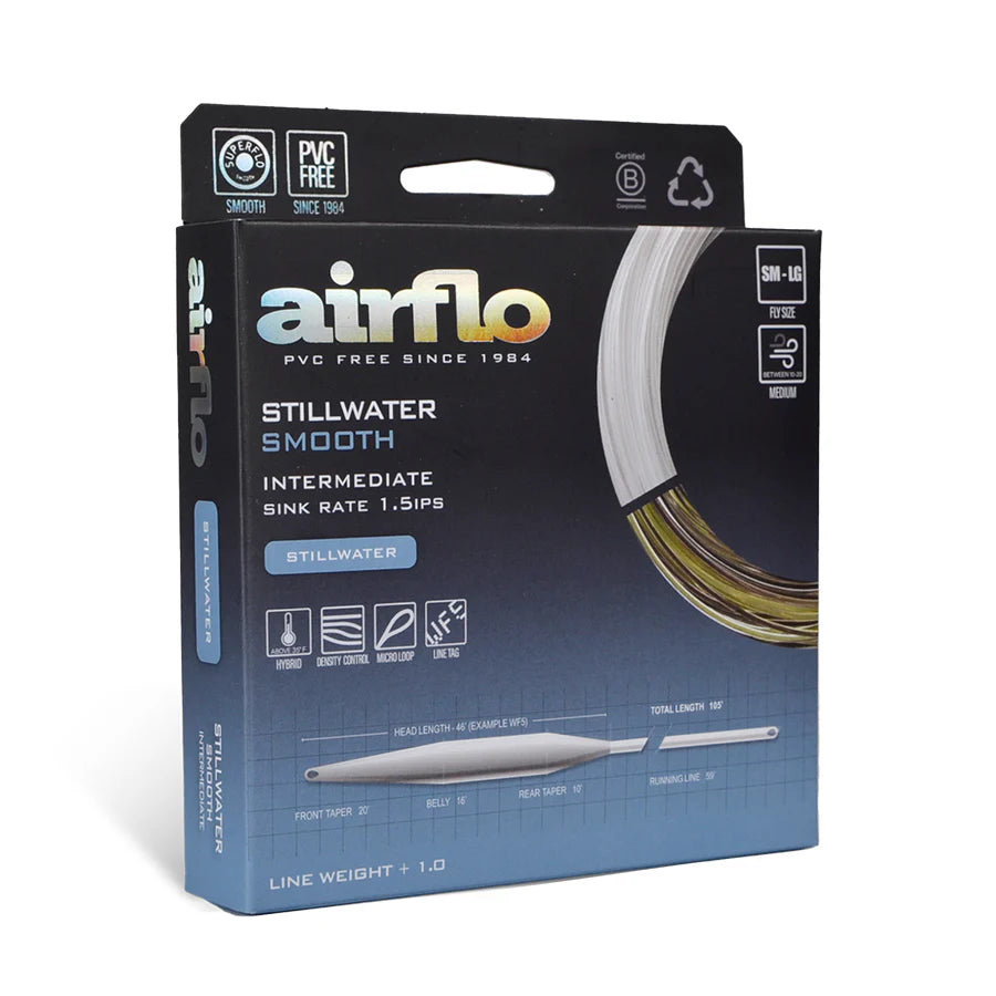 AIRFLO CRYSTAL CLEAR INTERMEDIATE - Delta taper/Stillwater/Smooth