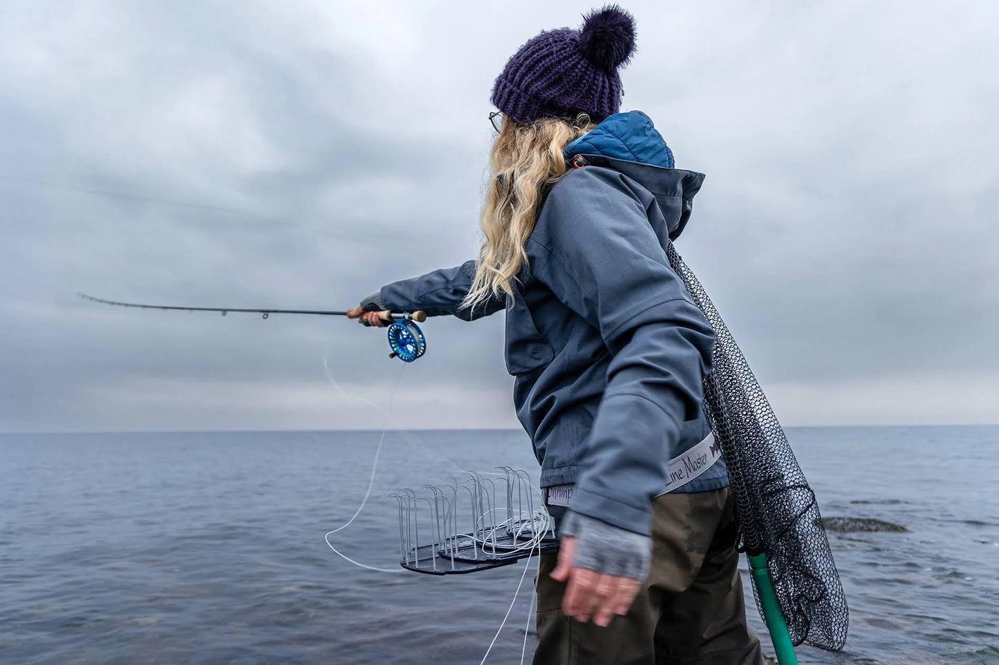 Line Master - Smart og Innovativ linekurv fra Easy Shrimp Eyes